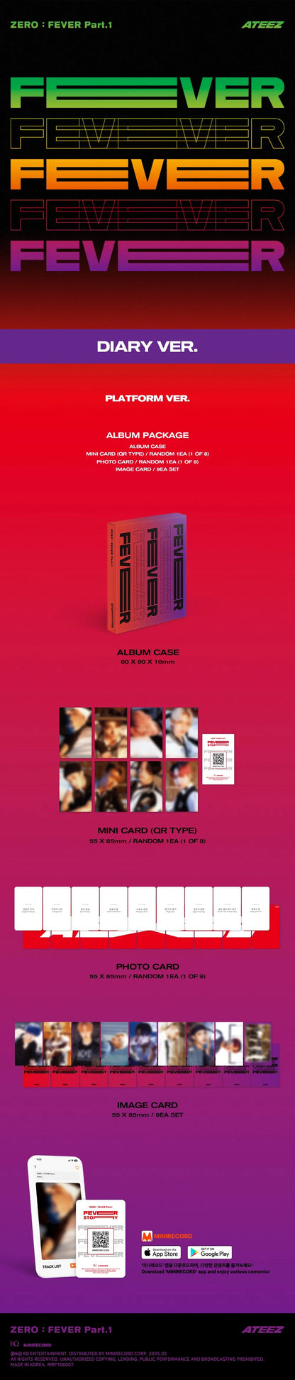 [ATEEZ] ZERO : FEVER Part.1 (PLATFORM VER.)