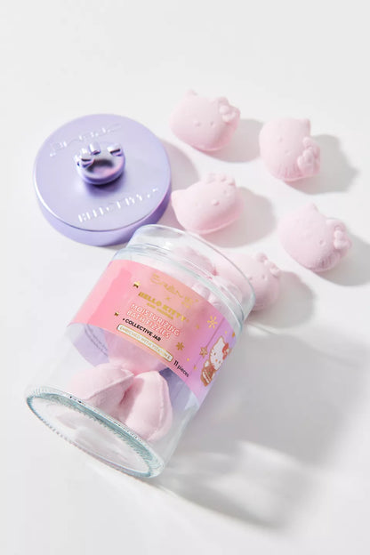 [The Crème Shop] Hello Kitty Moisturizing Bath Fizzy Set