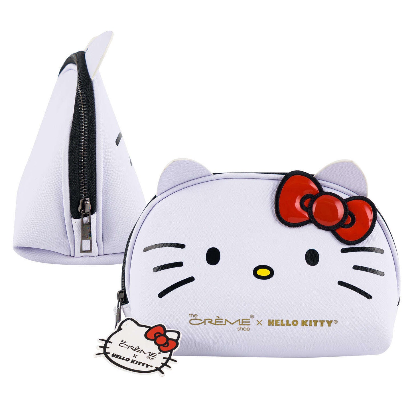 [The Crème Shop] Hello Kitty | Dome Makeup Travel Pouch (Red)