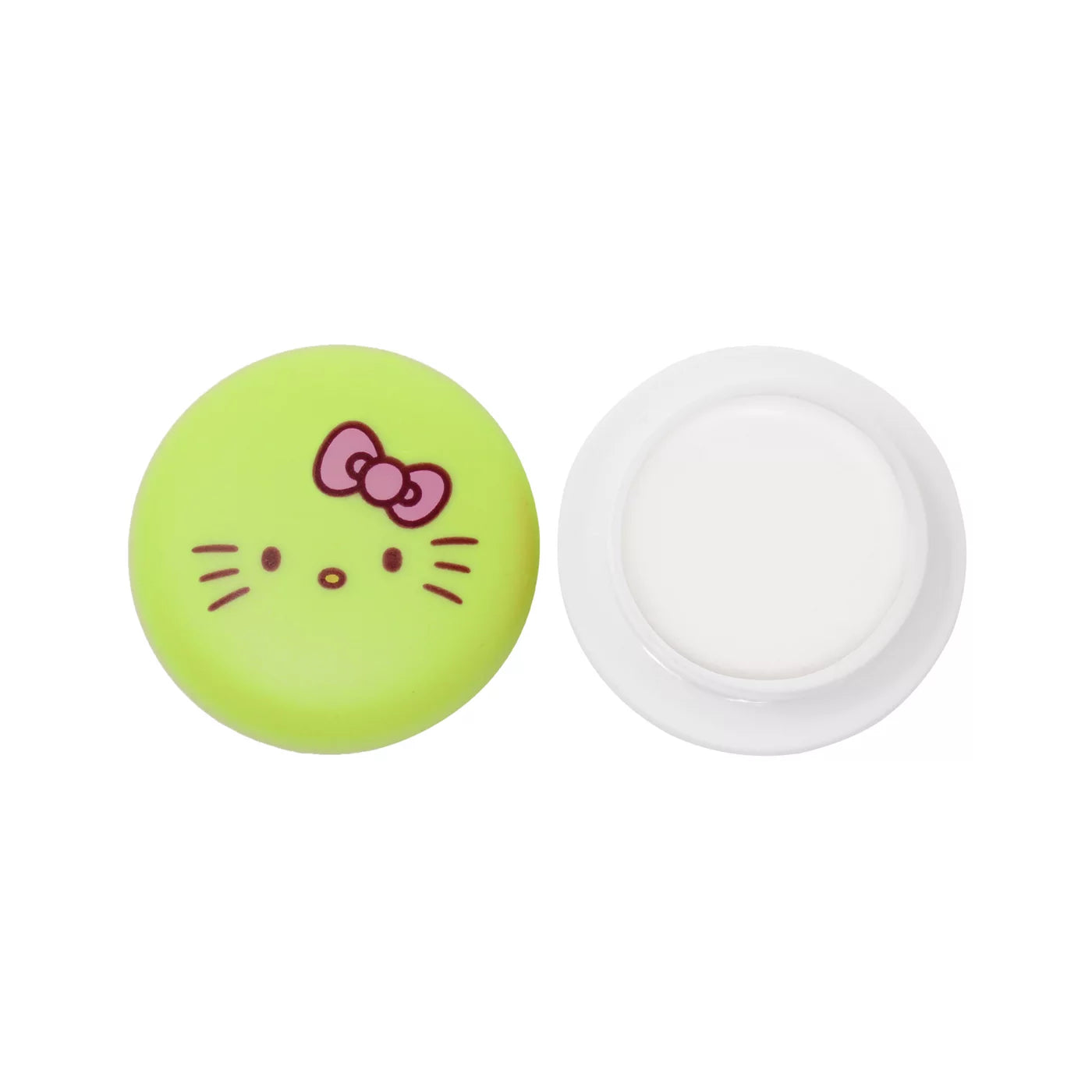 [The Crème Shop] Hello Kitty | Macaron Lip Balm (Juicy Pear Flavored)