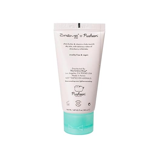 [The Crème Shop] Pusheen Moisturizing Hand Creme - Strawberry Milkshake