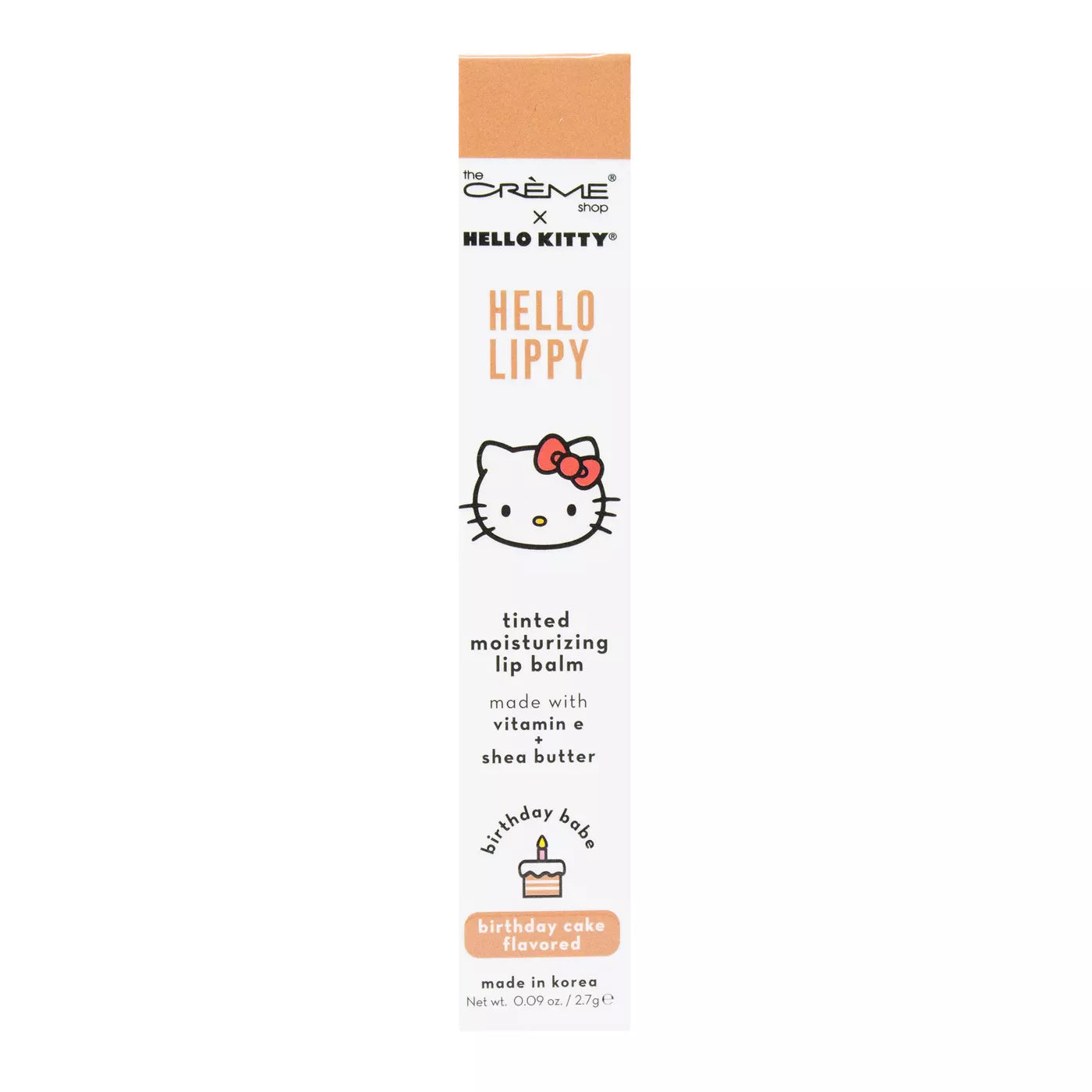 [The Crème Shop] Hello Kitty | Hello Lippy Moisturizing Tinted Lip Balm (Birthday Babe)