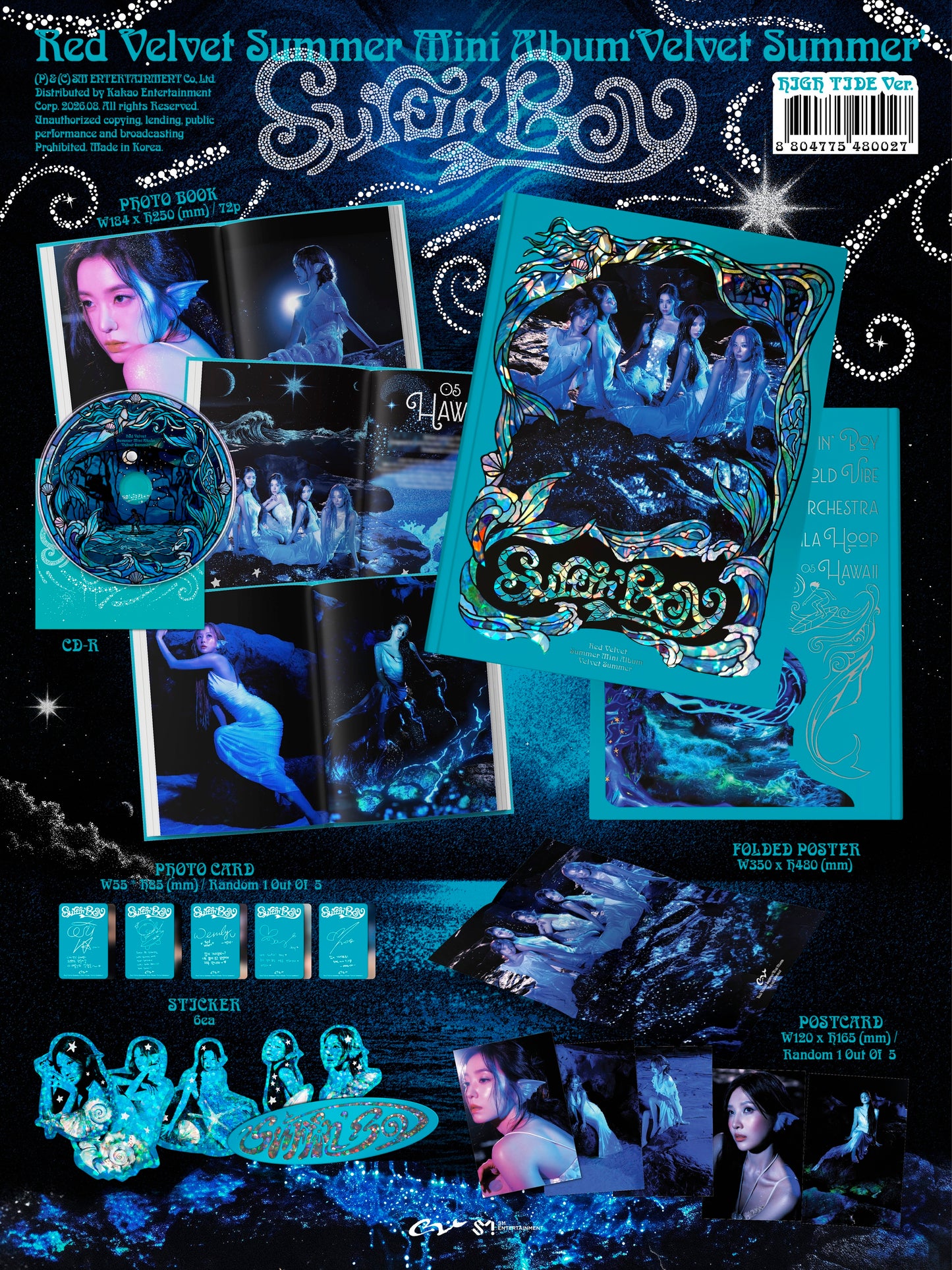 [Red Velvet] Velvet Summer (High Tide Ver.)