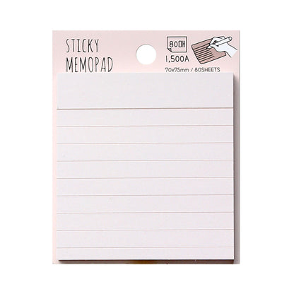 Sticky Memo Pad
