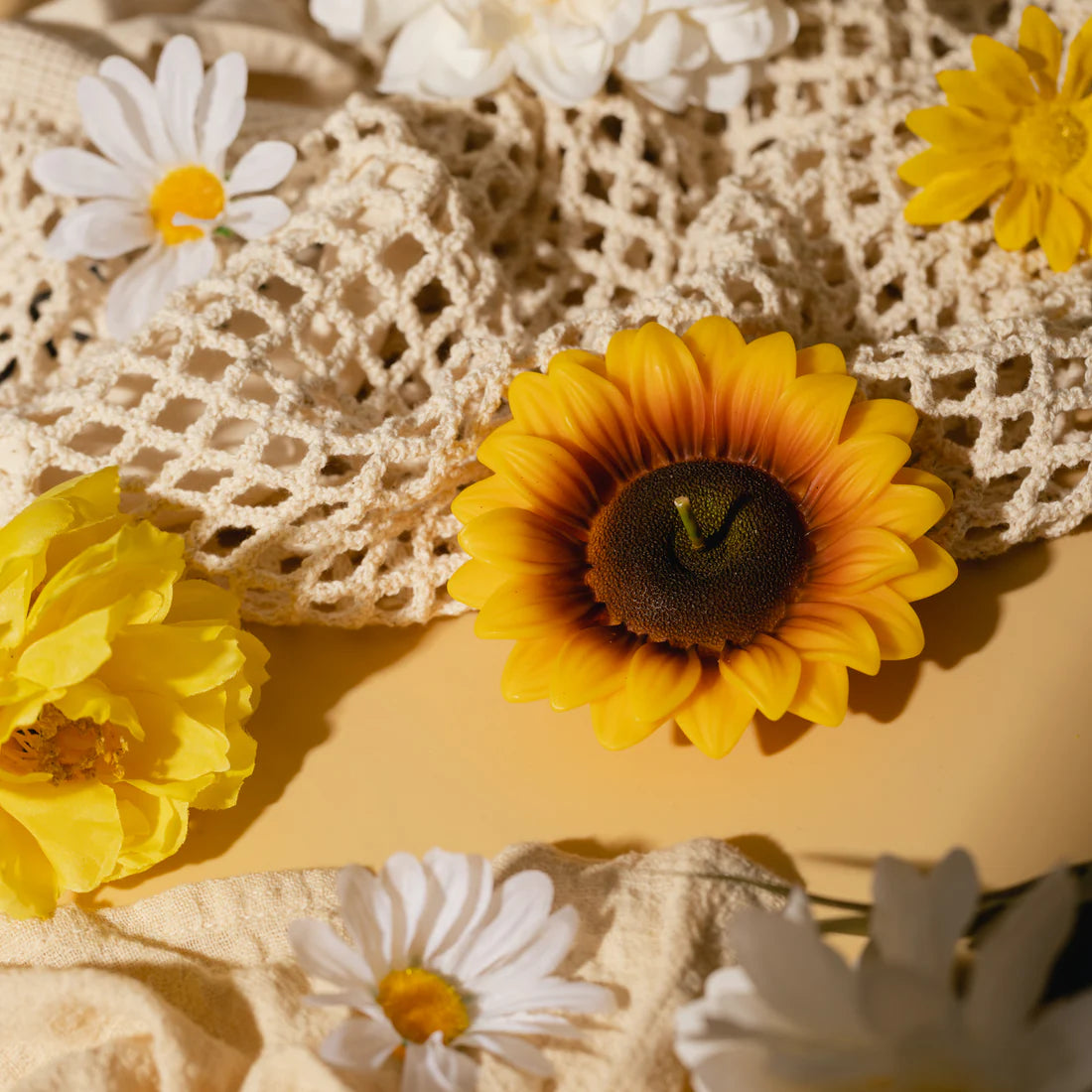 Sunflower Candle