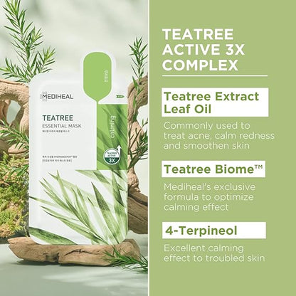 [MEDIHEAL] Teatree Essential Mask 10ea