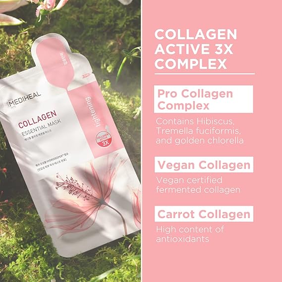 [MEDIHEAL] Collagen Essential Mask 10ea
