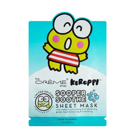 [The Crème Shop] Keroppi | Sooper Soothe Sheet Mask