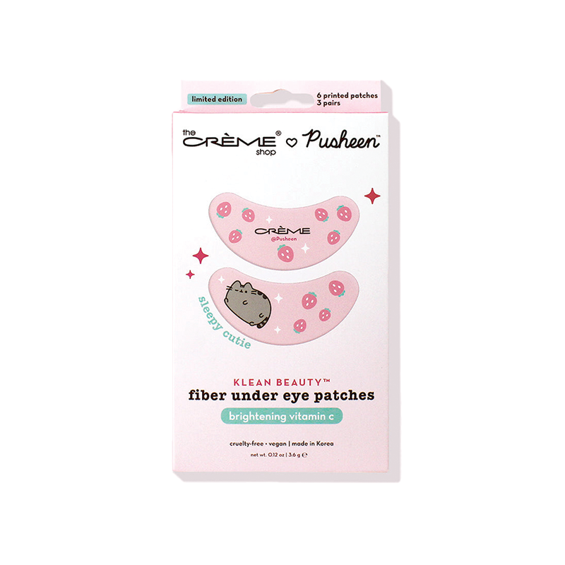 [The Crème Shop] Pusheen | Fiber Under Eye Patches (3 Pack)