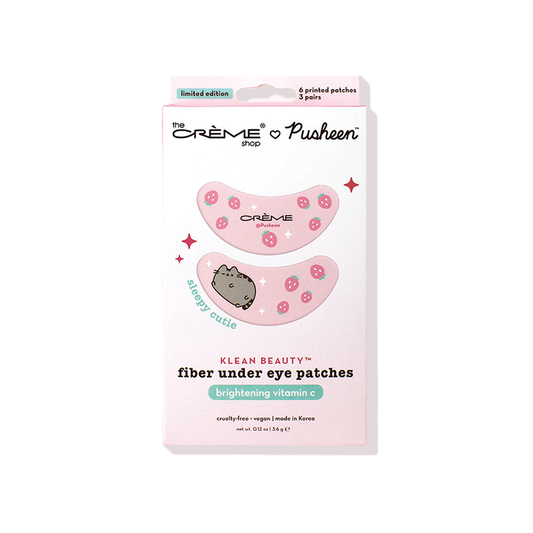 [The Crème Shop] Pusheen | Fiber Under Eye Patches (3 Pack)