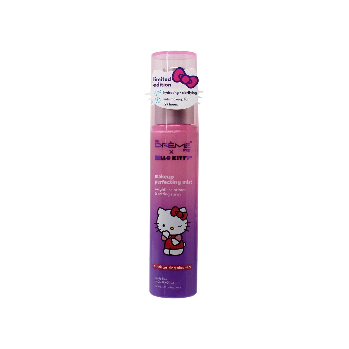 [The Crème Shop] Hello Kitty | Purple Makeup Perfecting Mist