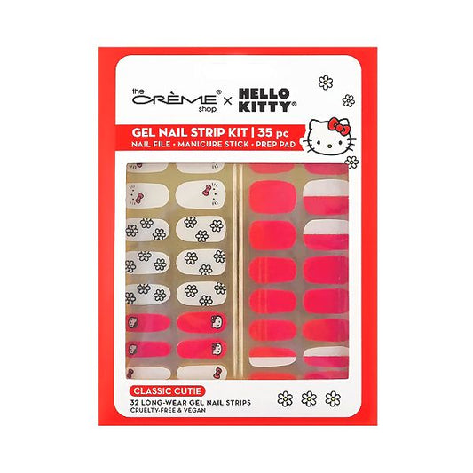 [The Crème Shop] Hello Kitty | Gel Nail Strip Kit (Classic Cutie)
