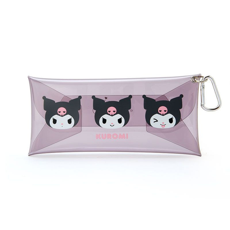 Sanrio Clear Accessory Pouch - Kuromi
