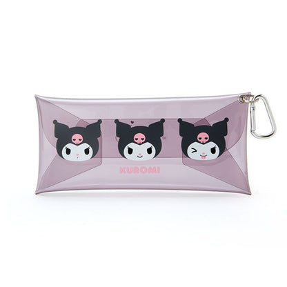 Sanrio Clear Accessory Pouch - Kuromi