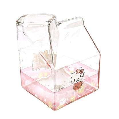Sanrio Milk Carton Shaped Cup - Hello Kitty