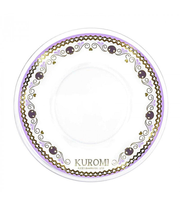 Kuromi Glass & Saucer Set
