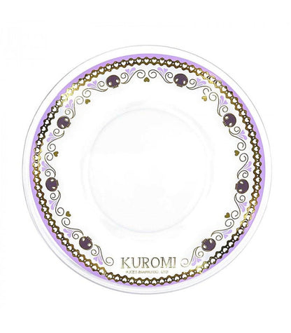 Kuromi Glass & Saucer Set
