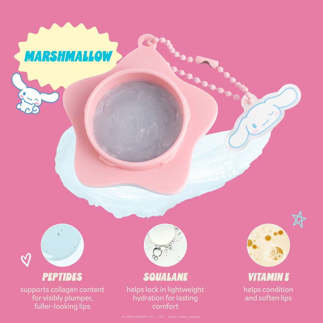 [The Crème Shop] Cinnamoroll | Plush Pout Lip Butter (Marshmallow)