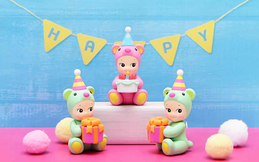 Sonny Angel - Birthday Bear 3" Series