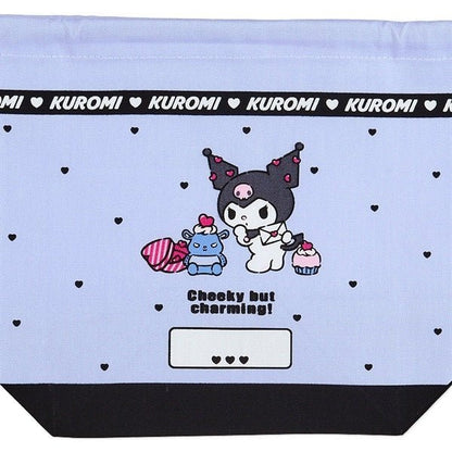 Sanrio Drawstring Bag for Lunch Box - Kuromi