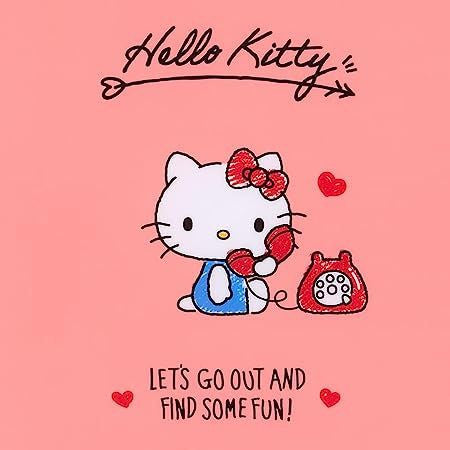 Sanrio Clear File with Fastener Pocket - Hello Kitty