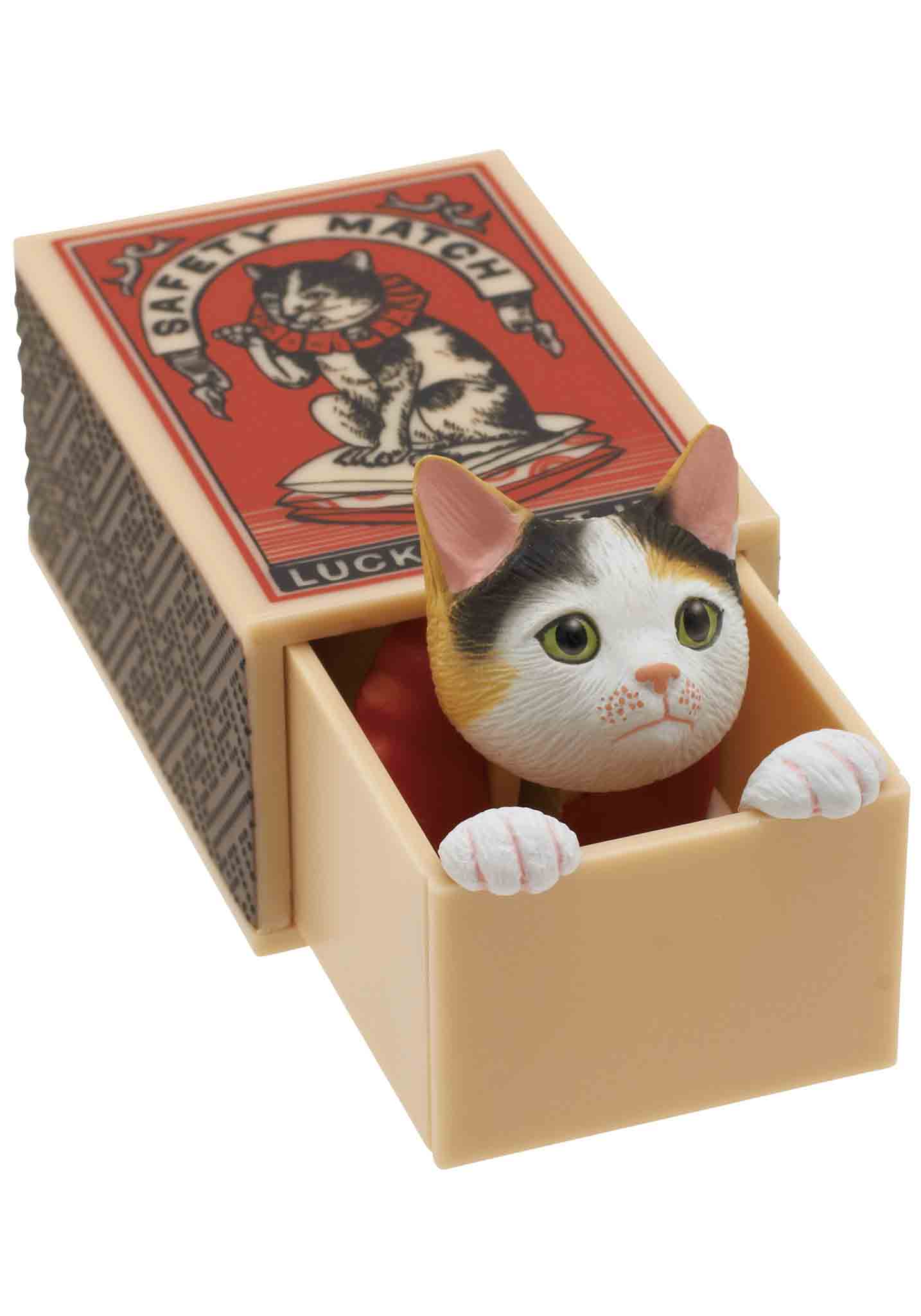 Clever Idiots Inc. Cat Peek Matchbox Collection 1Pc Random Blind Box