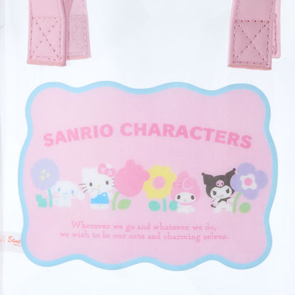 Clear Shoulder Bag Sanrio Pastel Checkers (2-Way)