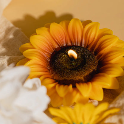 Sunflower Candle