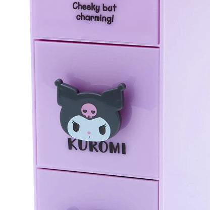Sanrio Mini Drawers Case - Kuromi