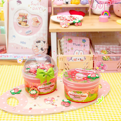 Strawberry Fields Forever Glitter Signature Dome™ Slime