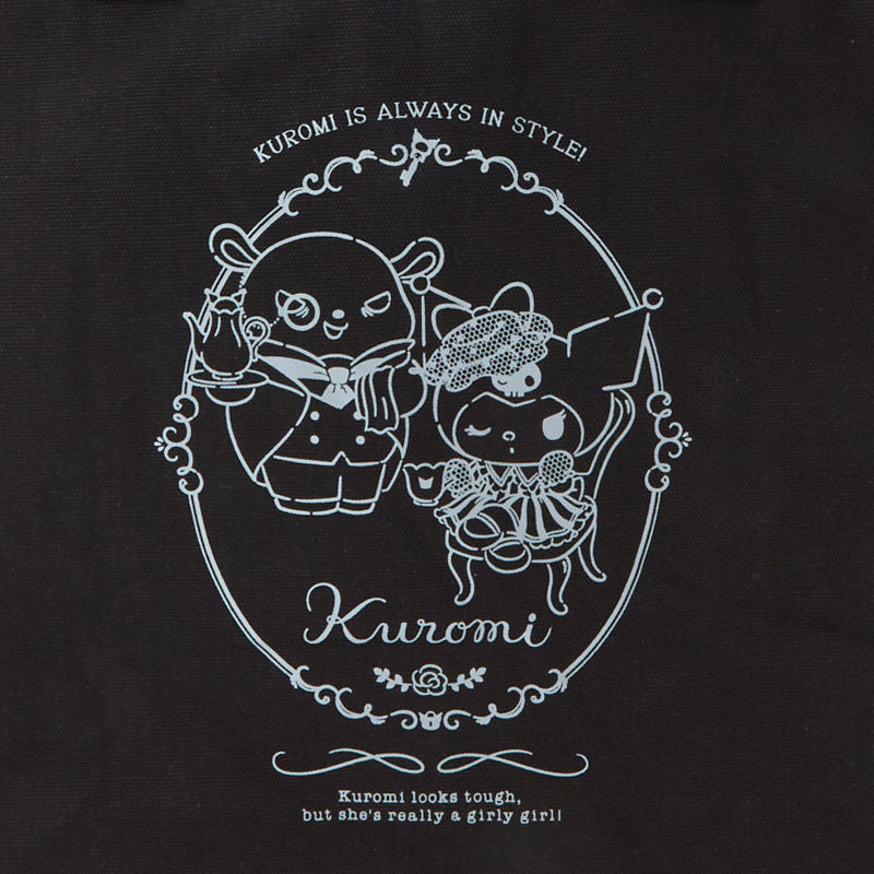 Kuromi & Baku Big Tote Bag (Delusional Lady Kuromi)