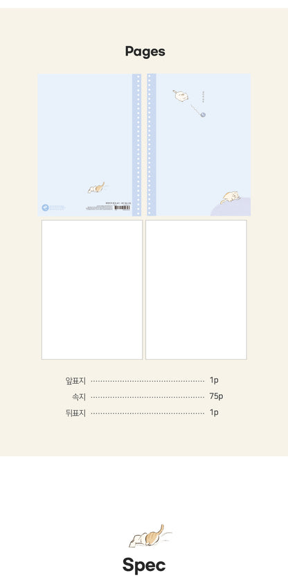 A Cat's Day Practice Notebook (Nyang-i's Haru)