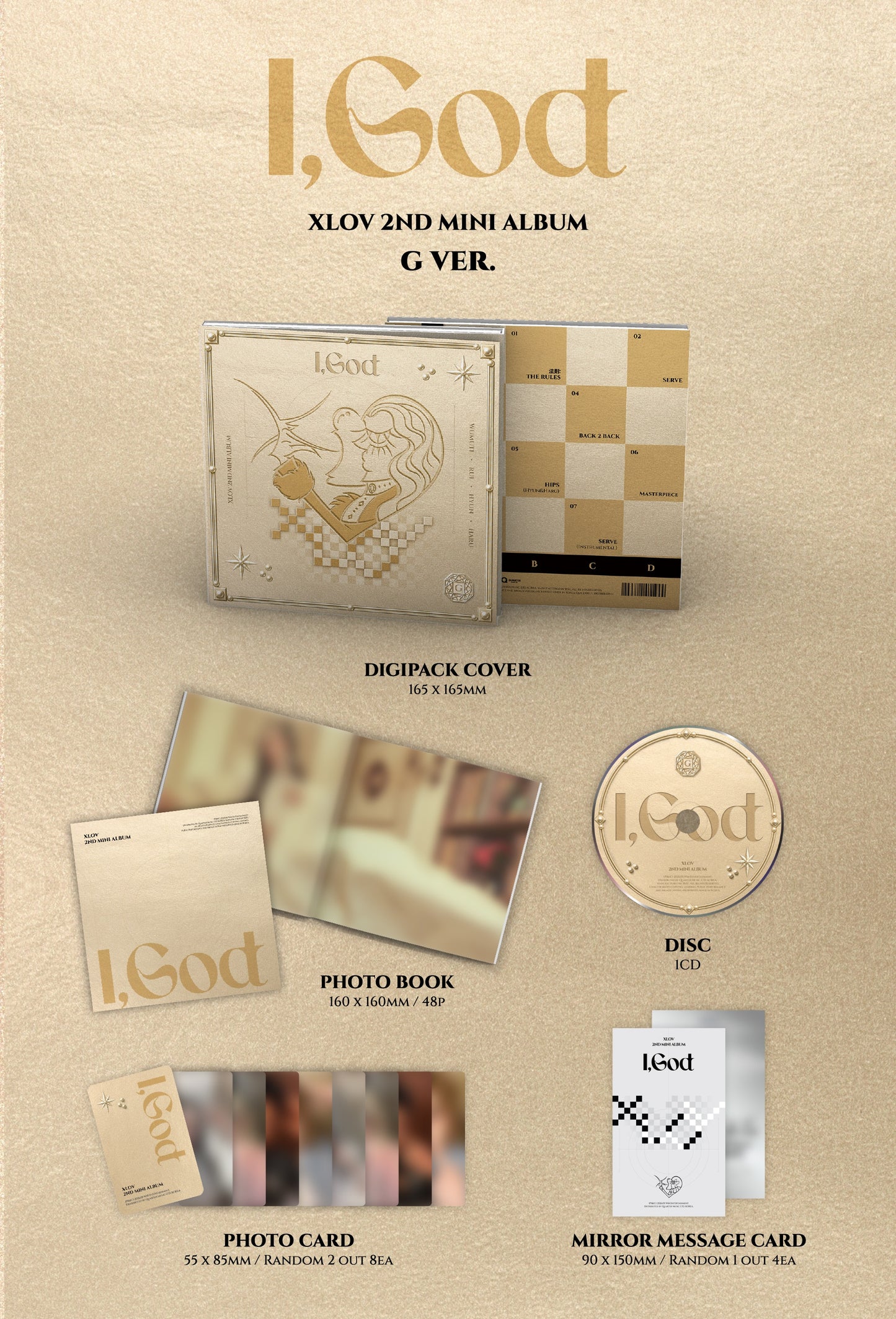 [XLOV] I,God (I VER. / G VER. / O VER. / D VER.)