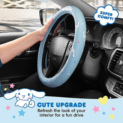 Carbella Cinnamoroll Steering Wheel Cover - Blue