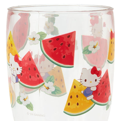 Sanrio Drinking Glass Hello Kitty