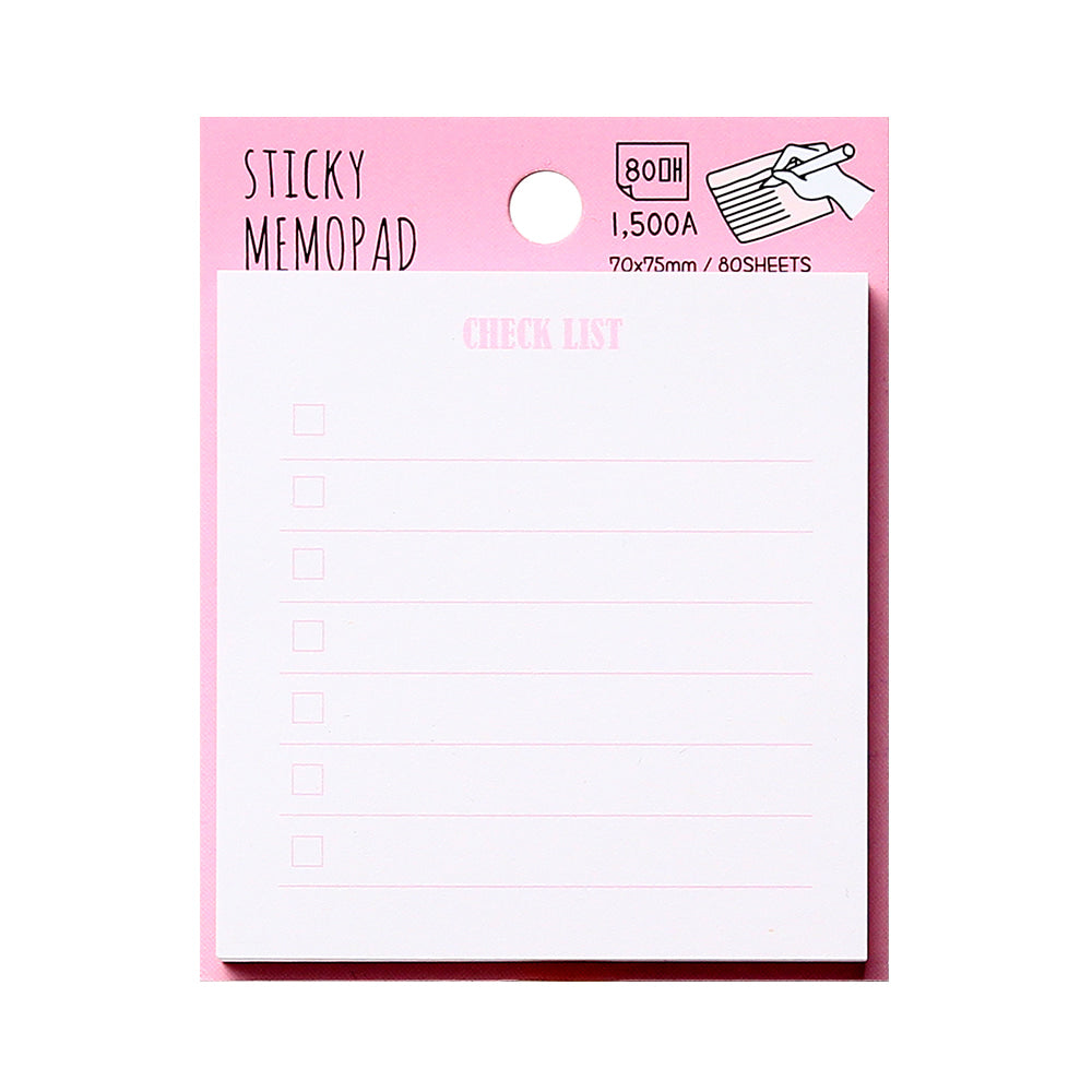 Sticky Memo Pad