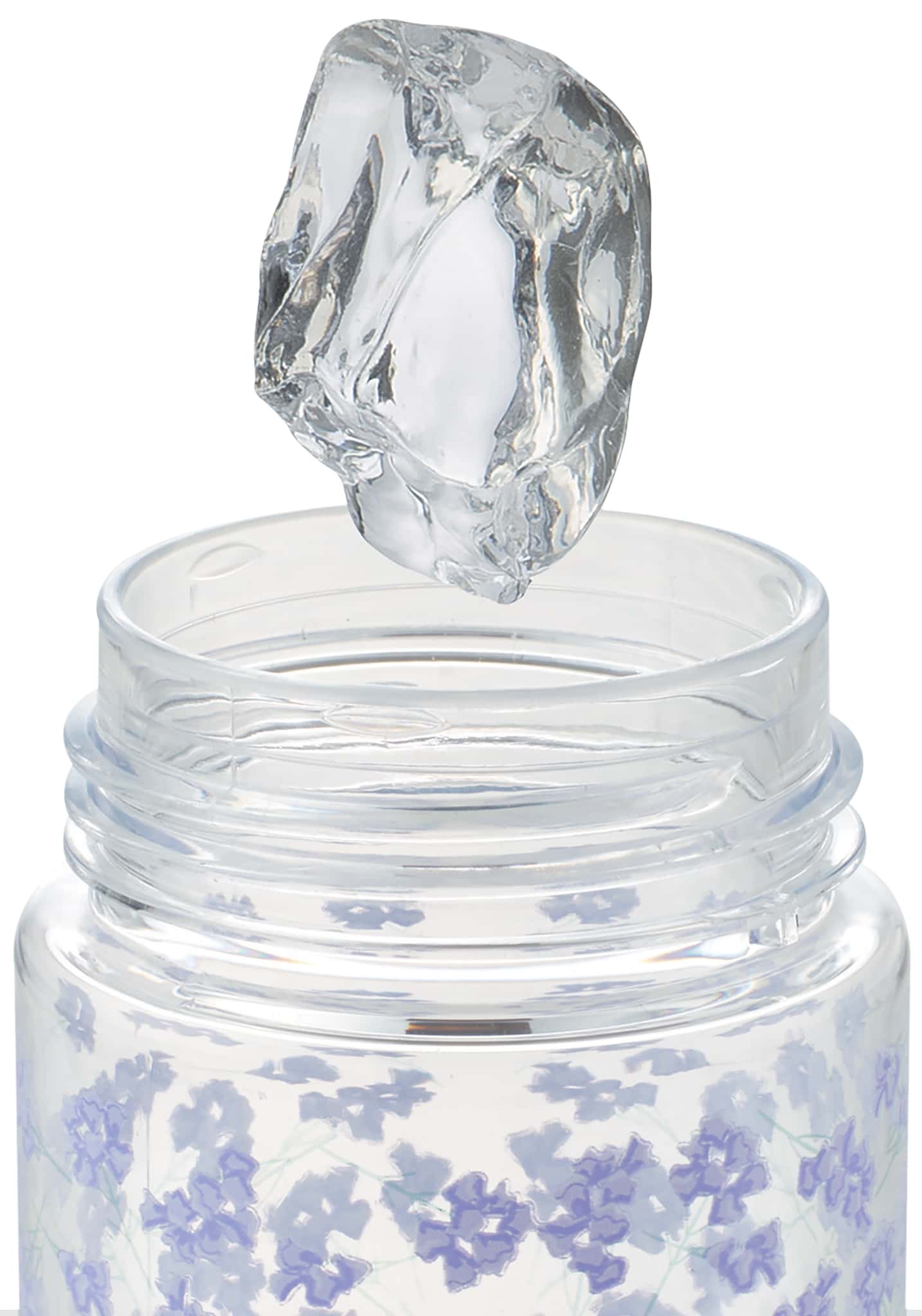 Kuromi Water Bottle 13.53oz (Floral Wreath)