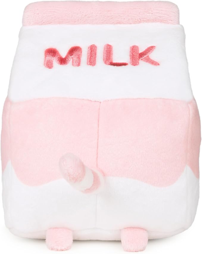 Pusheen Strawberry Milk Sip Plush 12cm