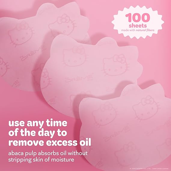 [The Crème Shop] Hello Kitty Mattifying Blotting Paper