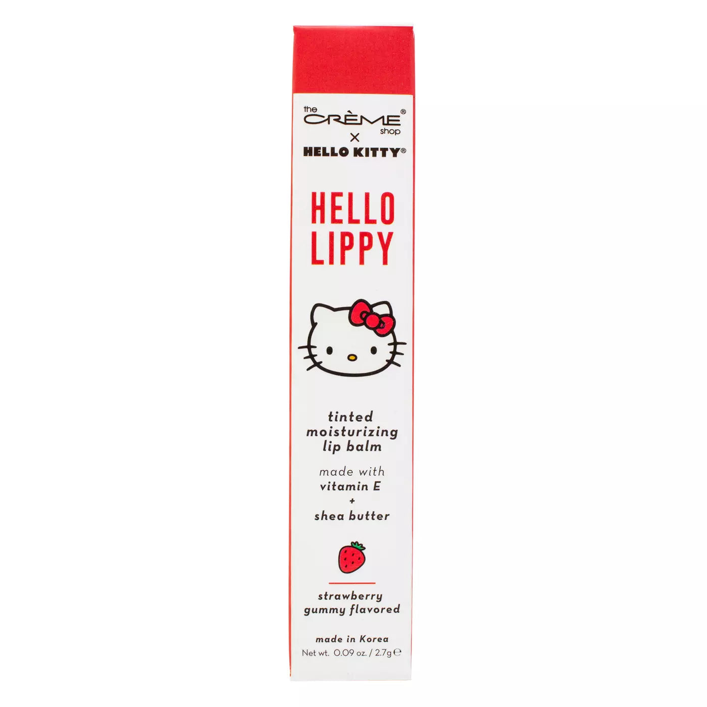 [The Crème Shop] Hello Kitty | Hello Lippy Moisturizing Tinted Lip Balm (Strawberry Sweetheart)