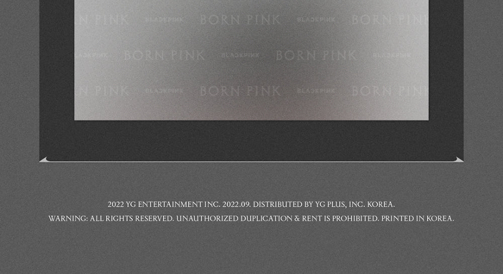 [BLACKPINK] BORN PINK (BOX SET)