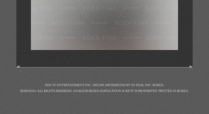 [BLACKPINK] BORN PINK (BOX SET)