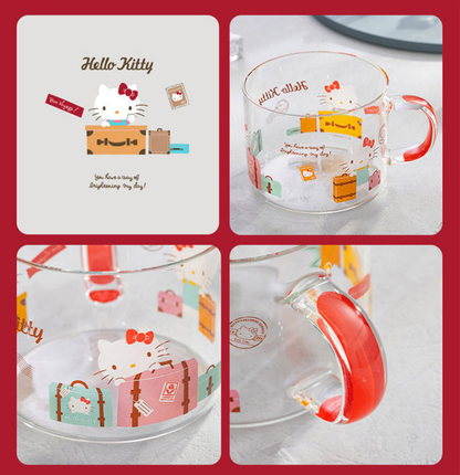 Sanrio Glass Mug Cup