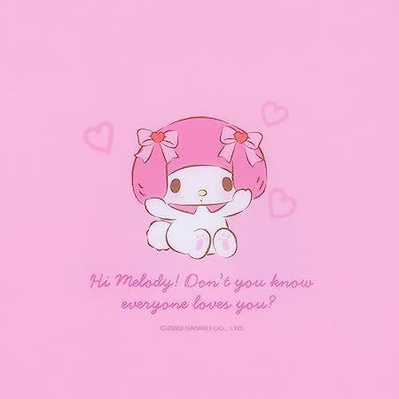 Sanrio Clear File with Fastener Pocket - My Melody