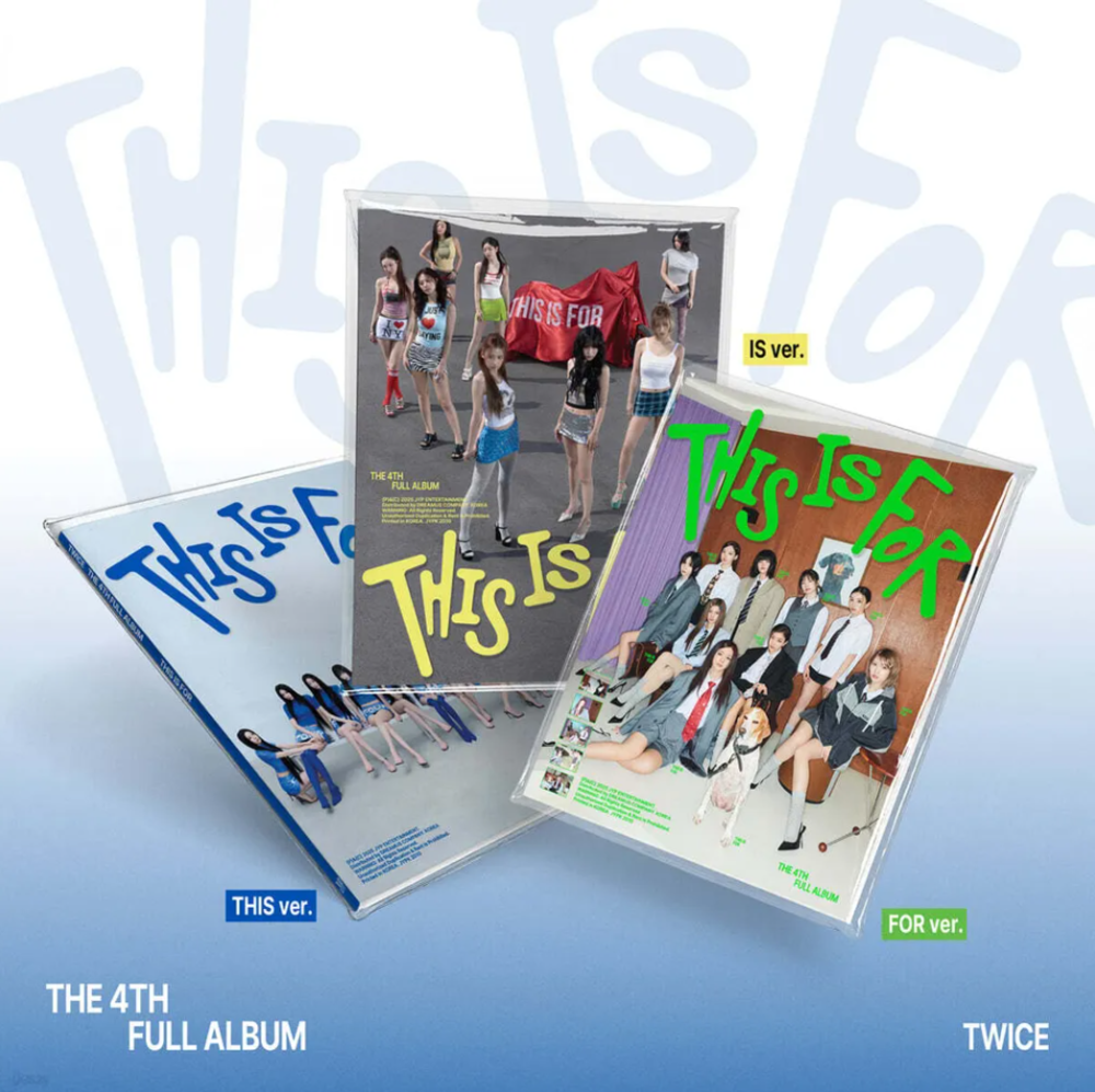 [TWICE] THIS IS FOR (THIS ver. / IS ver. / FOR ver.)