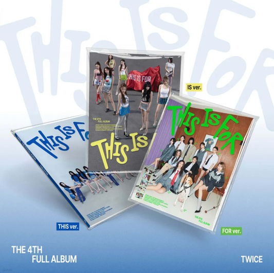 [TWICE] THIS IS FOR (THIS ver. / IS ver. / FOR ver.)