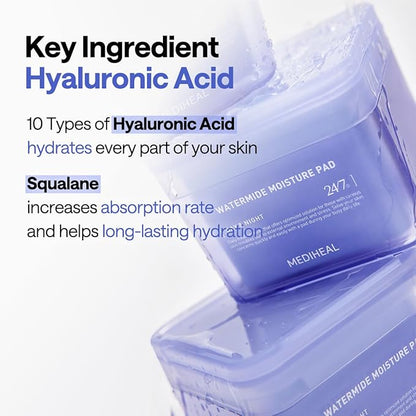 [MEDIHEAL] Watermide Toner Pad 100pcs Skin Care
