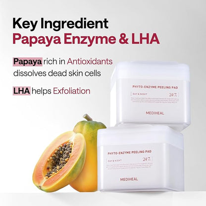 [MEDIHEAL] Phyto-enzyme Peeling Pad 90pads