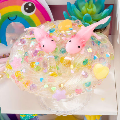 Baby Axolotl Clear Signature Dome™ Slime