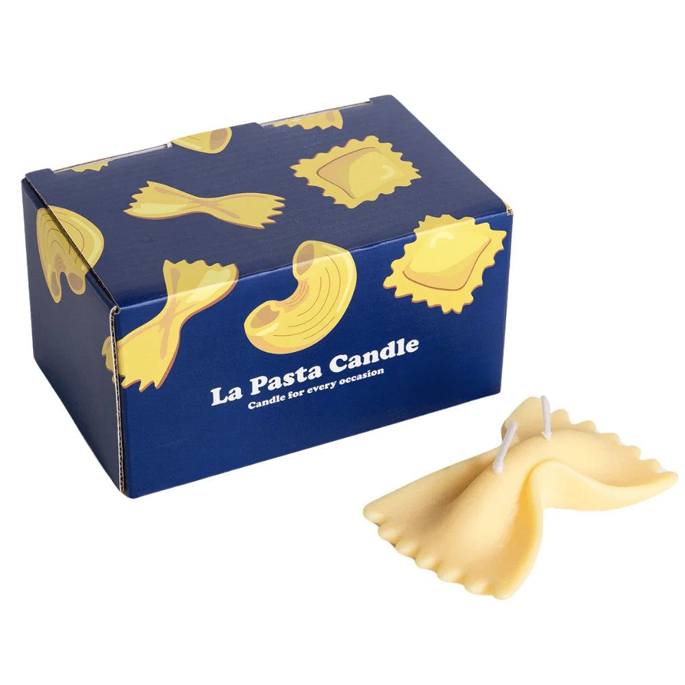 La Pasta Candle Collection – Farfalle, Ravioli & Rigatoni